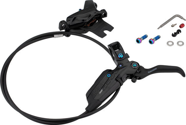 SRAM Code RSC Scheibenbremse - black anodized-rainbow/Hinterrad/rechts (seitenspezifisch)