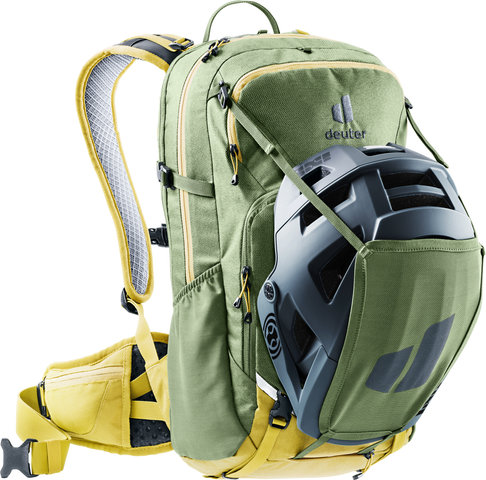 deuter Attack 20 Protektorenrucksack - khaki-turmeric/20000 ml