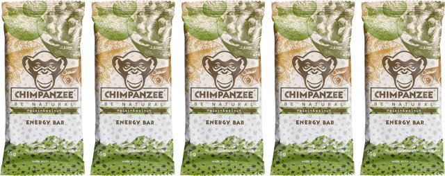 Chimpanzee Barre Energy Bar - 5 pièces - raisin & walnut/275 g