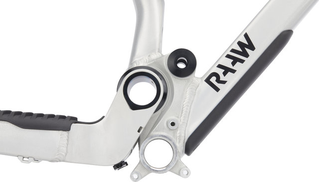 RAAW Mountain Bikes Kit de cuadro Jibb 29" - raw mate/135 /L/12 mm Eje Pasante