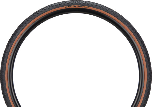 Goodyear Peak Ultimate Tubeless Complete 28" Folding Tyre - black-tan/28 /40 mm/40-622