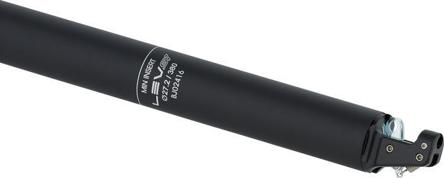 Kind Shock LEV-Si 65 mm Seatpost - black/0 mm/380 mm/27,2 mm/Without