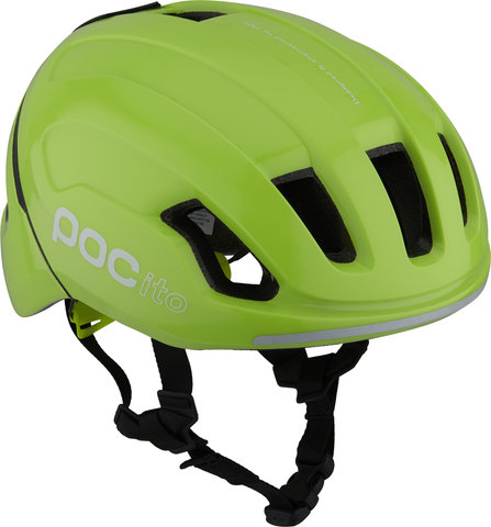 POC Casco para niños POCito Omne MIPS - fluorescent yellow-green/51 - 56 cm