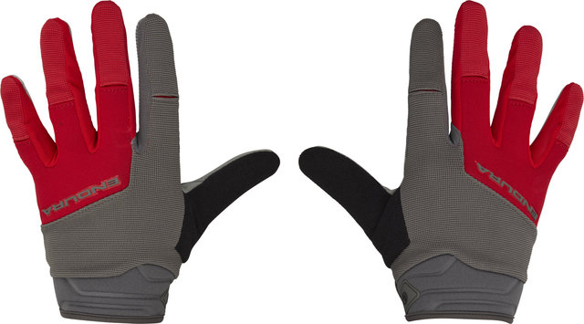 Endura Hummvee Plus II Ganzfinger-Handschuhe - red/M