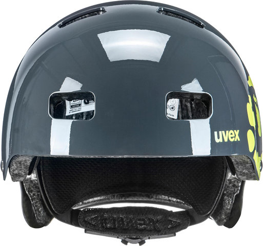 uvex Casque pour Enfant kid 3 - dirtbike gray-lime/51 - 55 cm