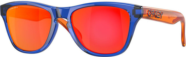 Oakley Frogskins XXS Kinderbrille - crystal blue/prizm ruby