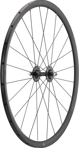 Miche Pistard Tubular Track Wheelset - black / black/Non Boost/Non Boost/100 mm/28"/Screw-on freewheel/100 mm/Threaded freewheel/100 mm/120 mm