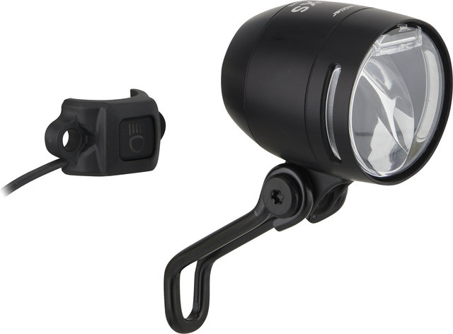 busch+müller IQ-XS E High Beam LED Frontlicht für E-Bikes mit StVZO-Zulassung - schwarz