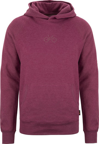 bc basic MTB Hoodie - plum/M