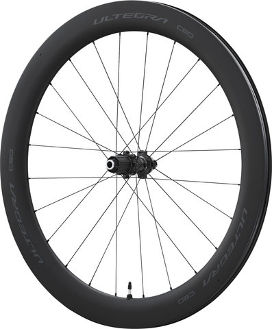 Shimano WH-R8170-C60-TL Ultegra Center Lock Disc Carbon Wheelset - black/Non Boost/Non Boost/142 mm/100 mm/28"/Shimano Road/100 mm/Shimano Road/100 mm/142 mm