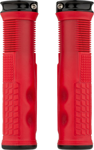 Chromag Format Lock On Handlebar Grips - red/133 mm