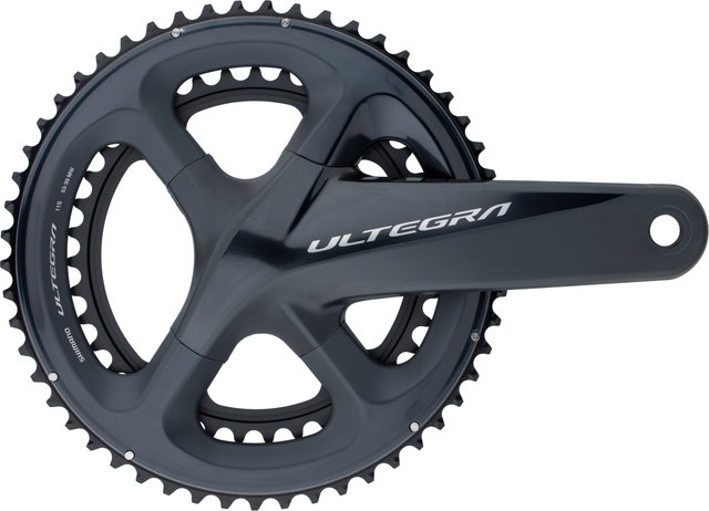 Shimano Ultegra Kurbelgarnitur FC-R8000 Hollowtech II - anthrazit/172,5 mm 39-53