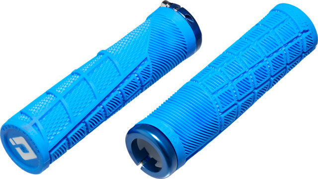 ODI Puños Reflex XL v2.1 Lock-On - blue/135 mm