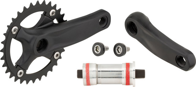 3min19sec Kids Crankset - black/115,0 mm