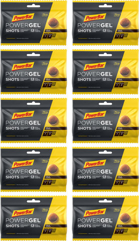 Powerbar PowerGel Shots fruit gummies - 10 pouches - cola - caffeine