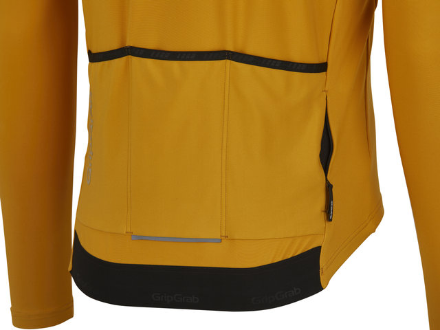 GripGrab Maillot PACR Thermal Long Sleeve - mustard yellow/M