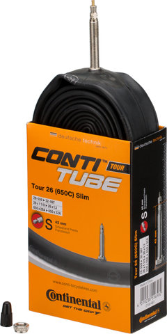 Continental Tour 26 Slim Inner Tube - universal/Presta Valve (SV)/28-559 to 32-597/26x1 1/8-1.3 (Presta 42 mm)/42 mm