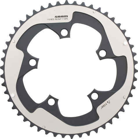 SRAM Road X-Glide Yaw, 5-Arm, 110 mm BCD Chainring - falcon grey/50 tooth