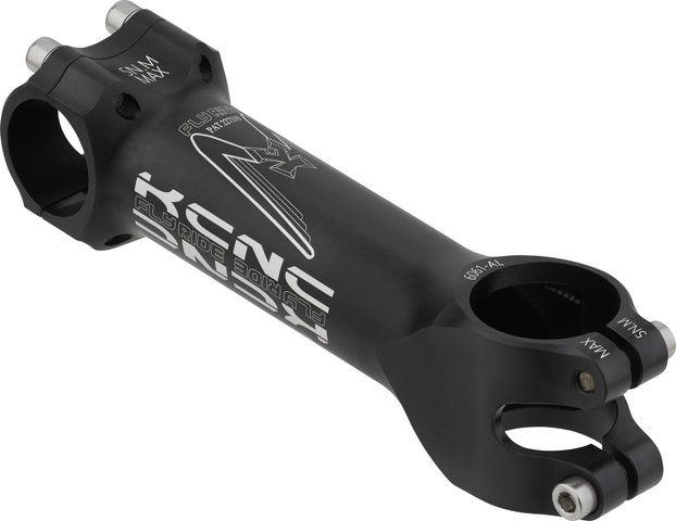 KCNC Fly Ride Stem 25.4 mm 5° - black-silver/+5°/-5° (FlipFlop)/120 mm