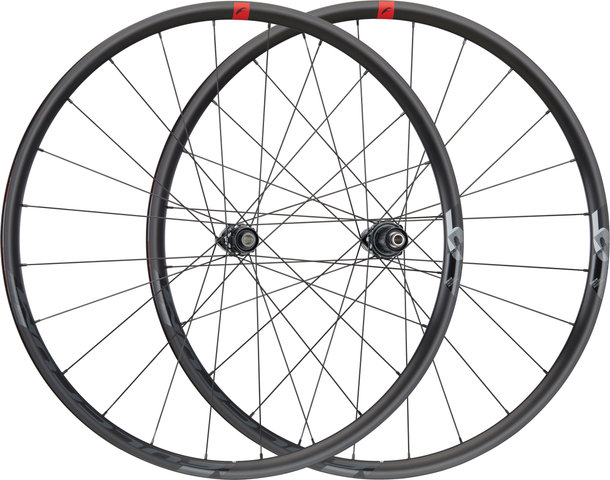 Fulcrum Racing 6 Center Lock Disc Wheelset - black/Non Boost/Non Boost/142 mm/100 mm/28"/Shimano Road/100 mm/Shimano Road/100 mm/142 mm