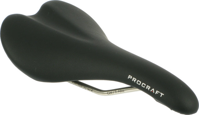 Procraft Race Titanium II Saddle - black