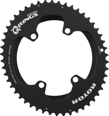 Rotor Kettenblatt Road, 4-Arm, Q-Ring, 110 mm Lochkreis 11-/12-fach - schwarz/50 Z