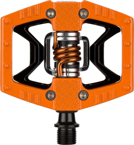 crankbrothers Double Shot 2 Clipless/Platform Pedals - orange-black