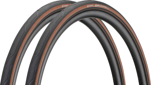 Continental Grand Prix Urban 28" Faltreifen 2er-Set - schwarz-coffee/28 "/35 mm/35-622