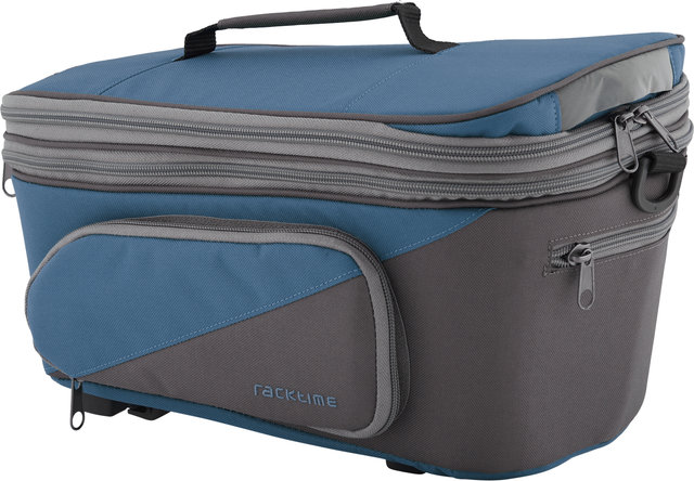 Racktime Talis Plus 2.0 Pannier Rack Bag - berry blue-stone grey/15000 ml