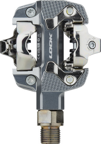 Look X-Track Power Single Powermeter Pedals - silver