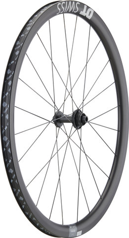 DT Swiss Set de Roues en Carbone ERC 1400 DICUT 35 Disc Center Lock 28" - noir/142 mm/100 mm/28"/Shimano Route/100 mm/Shimano Route/100 mm/142 mm