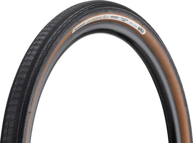 Panaracer Gravelking Semi Slick Plus TLC 27,5" Faltreifen - black-brown/27.5 "/48 mm/48-584/1.9 "