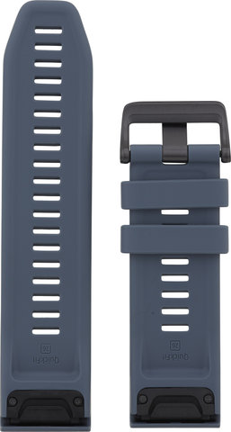 Garmin QuickFit 26 Silicone Watch Strap - granite blue