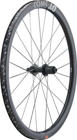 DT Swiss ERC 1100 DICUT 35 Carbon Disc Center Lock 27,5" Laufradsatz - schwarz/Shimano Road/142 mm/100 mm/27,5" (650B)/100 mm/Shimano Road/100 mm/142 mm/Non Boost/Non Boost