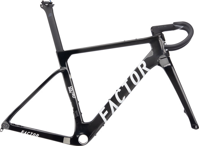 Factor OSTRO Gravel V.A.M. Disc T47a SRAM DUB Carbon Frame Kit - gloss UD/54 cm, 100 mm x 38 cm, SB 0 mm