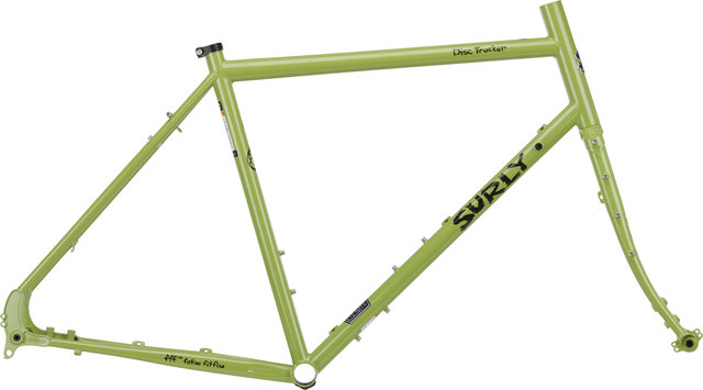 Surly Disc Trucker 26" Rahmenkit - pea lime soup/L/12 mm Steckachse