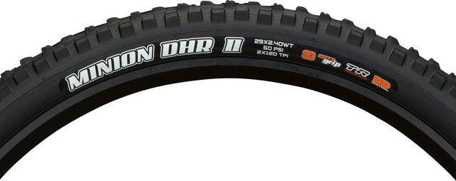 Maxxis Minion DHF 3C MaxxTerra / DHR II 3C MaxxGrip 29" Faltreifen 2er Set - schwarz/29 "/63 mm/63-622/2.4 "