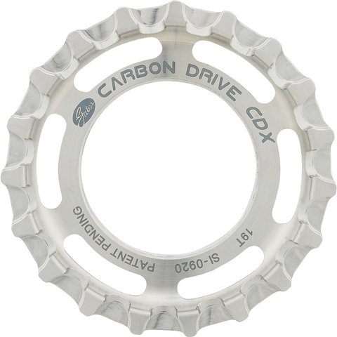 Gates CDX Thread-On / Fixie Rear Belt Drive Sprocket - silver/19 