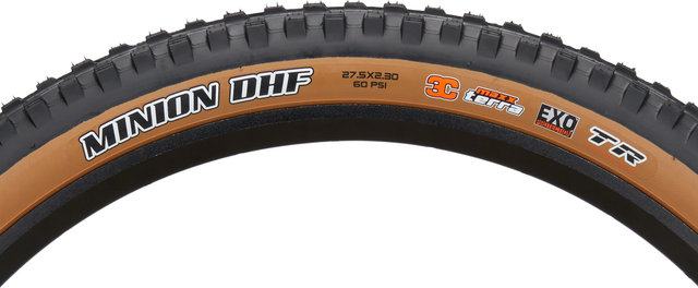 Maxxis Minion DHF EXO TR 3C MaxxTerra Tanwall 27,5" Faltreifen - tanwall/27.5 "/58 mm/58-584/2.3 "