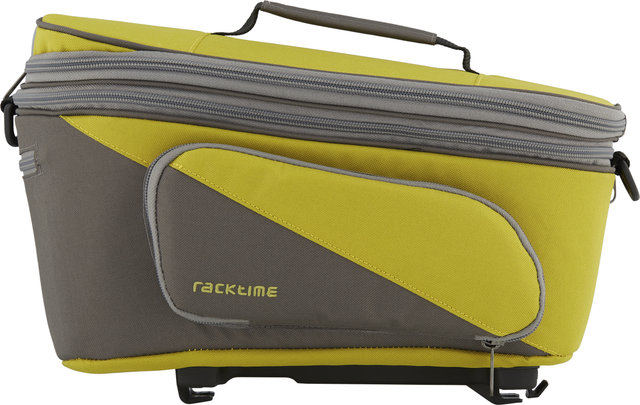 Racktime Talis Plus 2.0 Pannier Rack Bag - lime green-stone grey/15000 ml