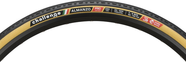 Challenge Almanzo Pro 28" Faltreifen - schwarz-braun/28 "/33 mm/33-622