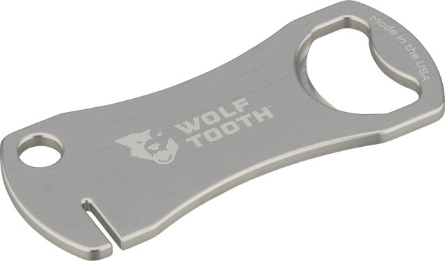 Wolf Tooth Components Flaschenöffner - silver