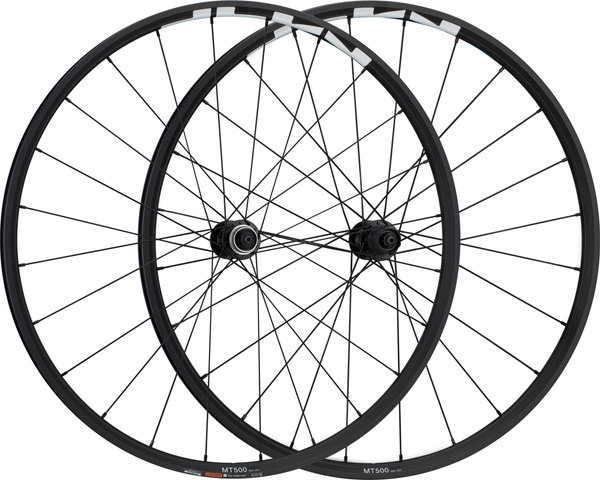 Shimano WH-MT500-CL-B / WH-MT501-CL-B Center Lock Disc 29" Wheelset - black/Shimano MTB/Boost/148 mm/110 mm/Boost/29"/110 mm/Shimano MTB/110 mm/148 mm