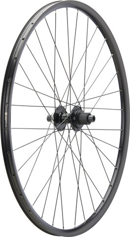 bc basic Urban Deore Disc Center Lock P-22 28" Wheelset - black/28" Set (Front 12x100 Dynamo + Rear 12x142) Shimano Micro Spline