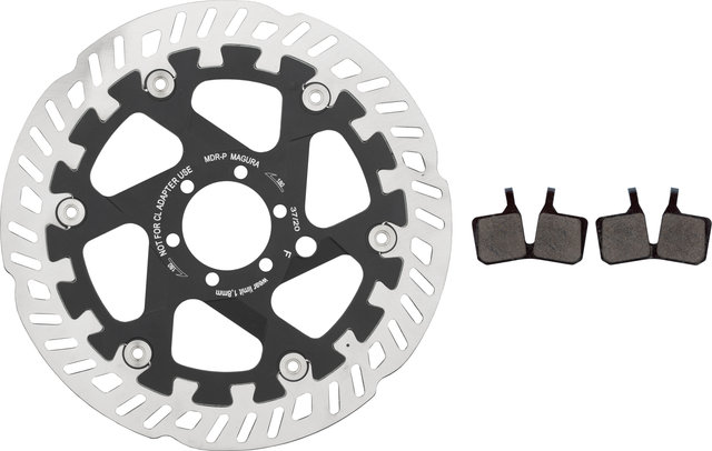 Magura MDR-P Bremsscheiben und Belag Kit 6-Loch 180 mm - 9.P/180 mm