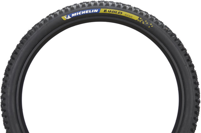 Michelin Pneu souple E-Wild Rear Racing TLR 29" de Michelin - noir-bleu-jaune/29 /65 /65-622/2.6 