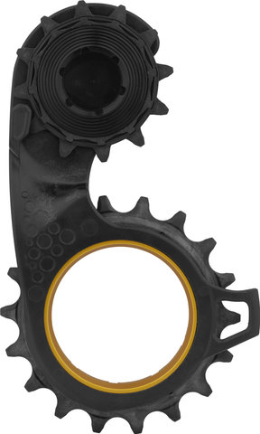 absoluteBLACK HOLLOWcage Carbon Ceramic Oversized Schalträdchen-System Shimano 8150 - gold/12 Zähne (Leitrolle), 18 Zähne (Spannrolle)