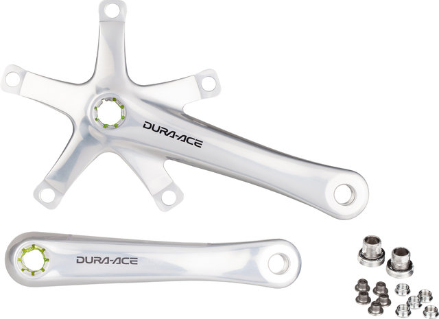 Shimano Dura-Ace Track FC-7710 Octalink Crank - silver/170,0 mm