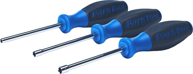 ParkTool Nippelspanner SW-16/SW-16.3/SW-17/SW-18/SW-19 für innenliegende Nippel - schwarz-blau/3,2 mm