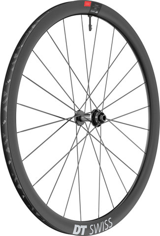 DT Swiss Set de Roues ARC 1100 DICUT 38 Disc Center Lock 28" - noir/142 mm/100 mm/28"/Shimano Route/100 mm/Shimano Route/100 mm/142 mm